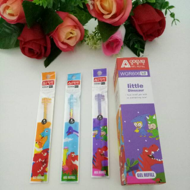 

Refill Gel Pulpen Dinosaurus Isi 20 pcs.