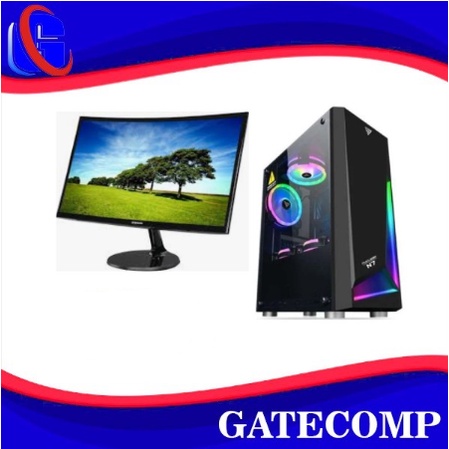 PC Rakitan Lengkap Intel Core i7 2600 Led 24 Samsung Curved