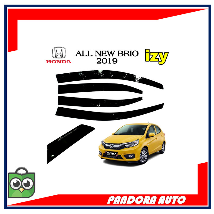 TALANG AIR MOBIL ALL NEW BRIO 2019 MODEL FLAT AKRILIK HITAM