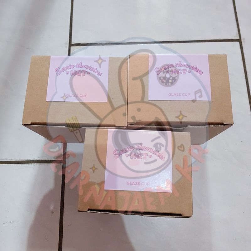 SANRIO GLASS CUP NCT CHENLE
