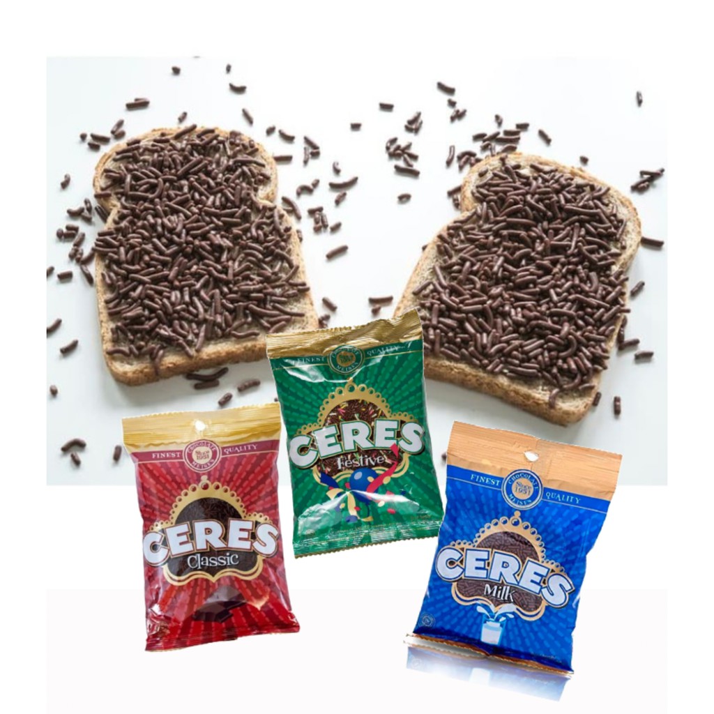 

Cokelat Meses Ceres 90gr / 225gr - Classic / Milk / Milk Festive