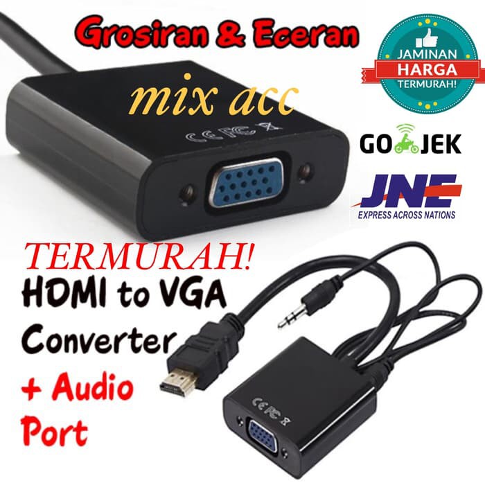 MULTIMEDIA PORT to vga + audio cabel