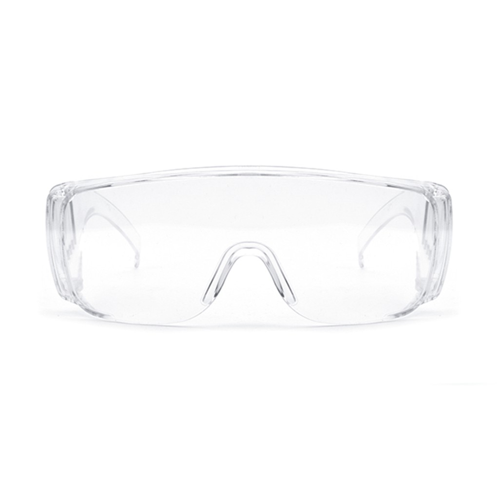 Kacamata Safety Goggles Faceshield Goggle Glass Pelindung Mata Anti Droplet Virus Covid APD Bening