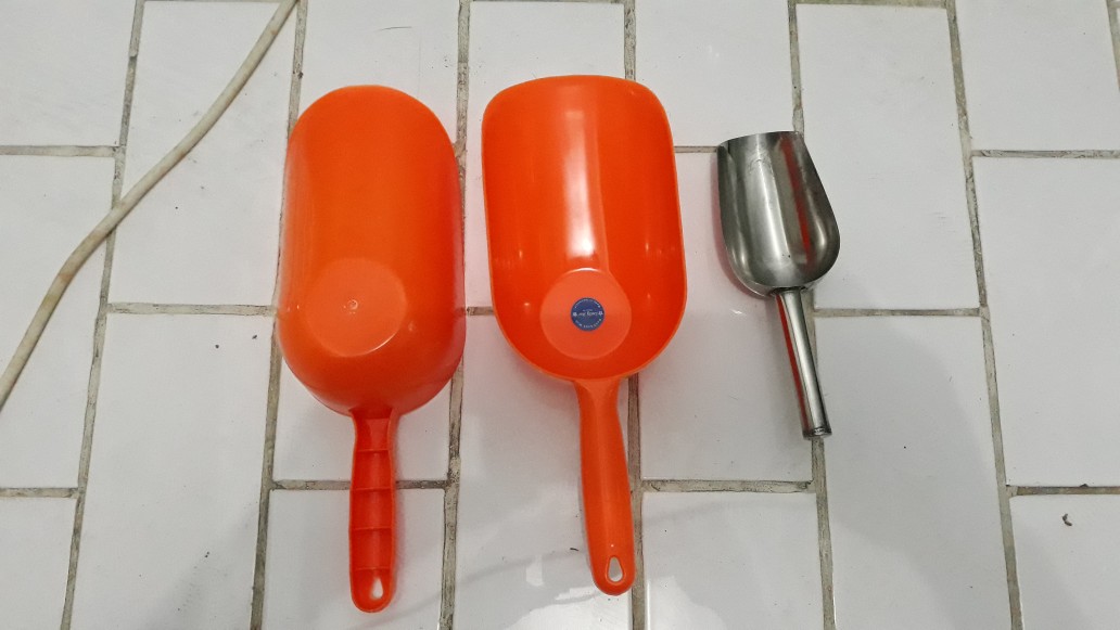 Scoop Sedok Sekop Serok Stainless Steel - Kecil (5cm)