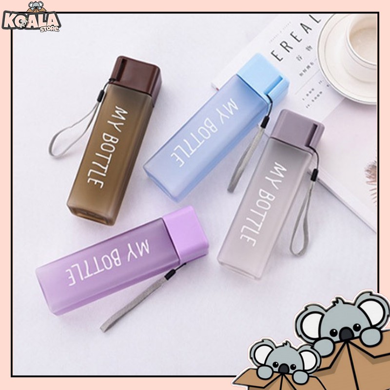 KoalaStore BTL-04-MBF Botol Minuman Doff Infuser My Bottle Petak Frosted 500 Ml Bpa Free Murah Impor