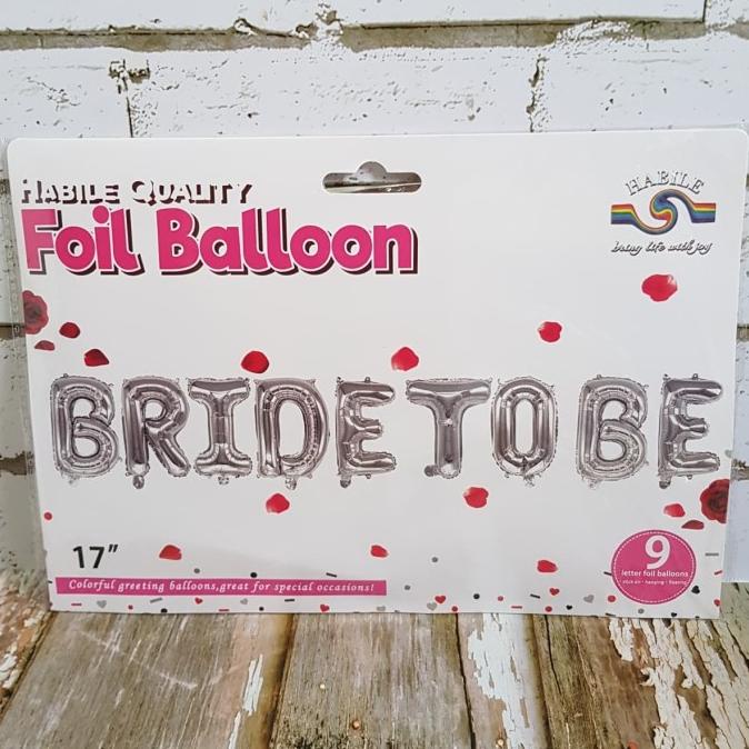 

PAKET DEKOR BRIDE TO BE SILVER