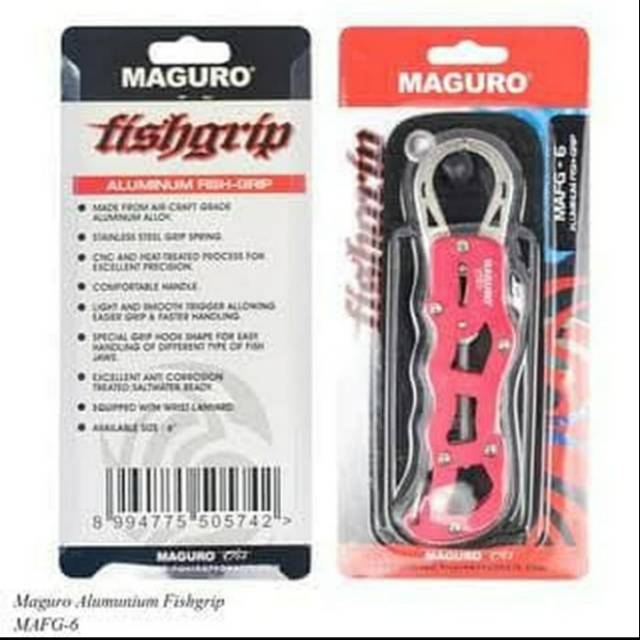 LIP GRIP ALUMINUM FISH GRIP MAGURO MAFG-6 / 15cm