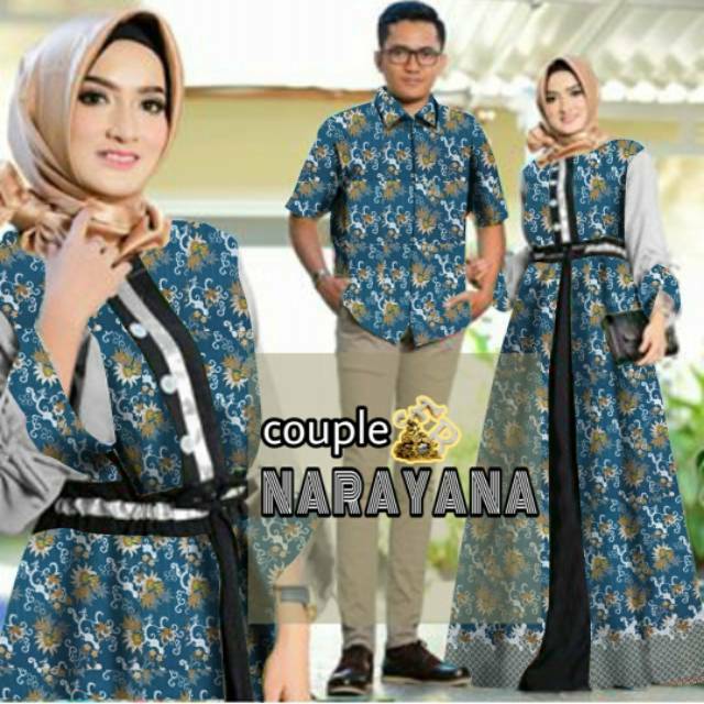COUPLE NARAYANA COUPLE BATIK TERBARU 4 WARNA / JS