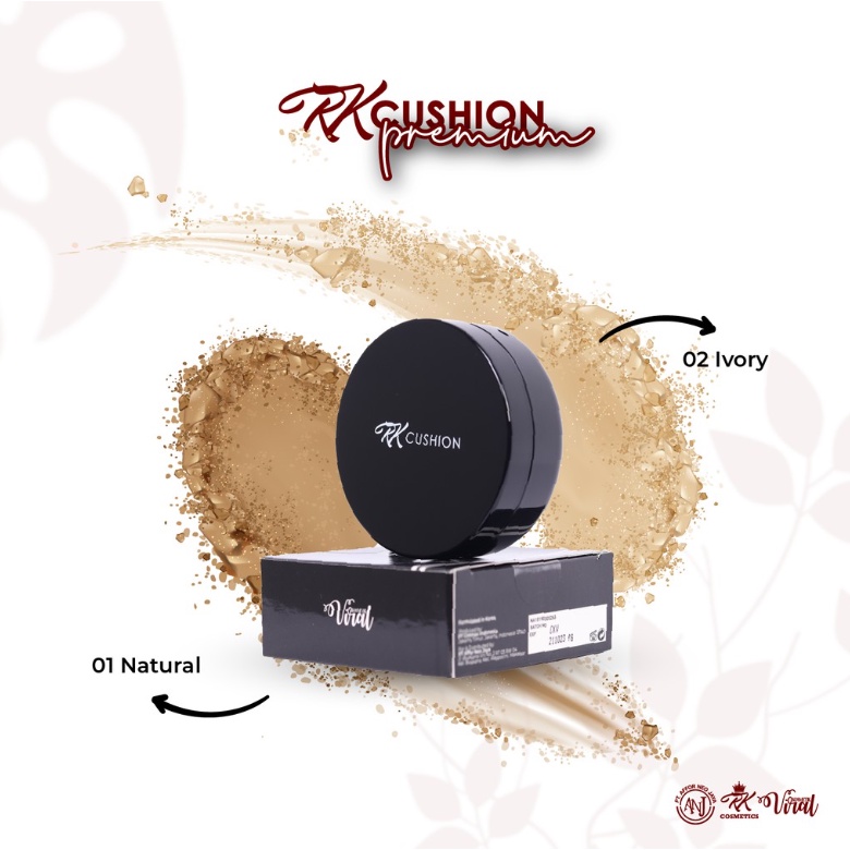 CUSHION PREMIUM RK GLOW GLOWING SEPANJANG HARI ORIGINAL BPOM