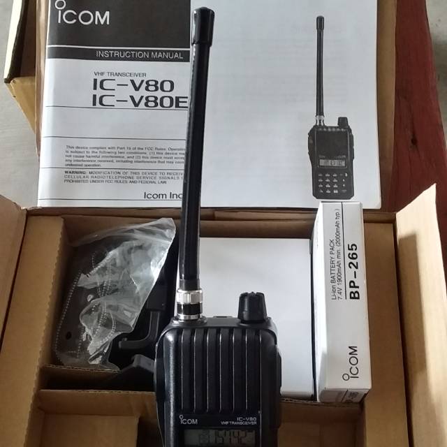 Ht icom v80 plus extra mic