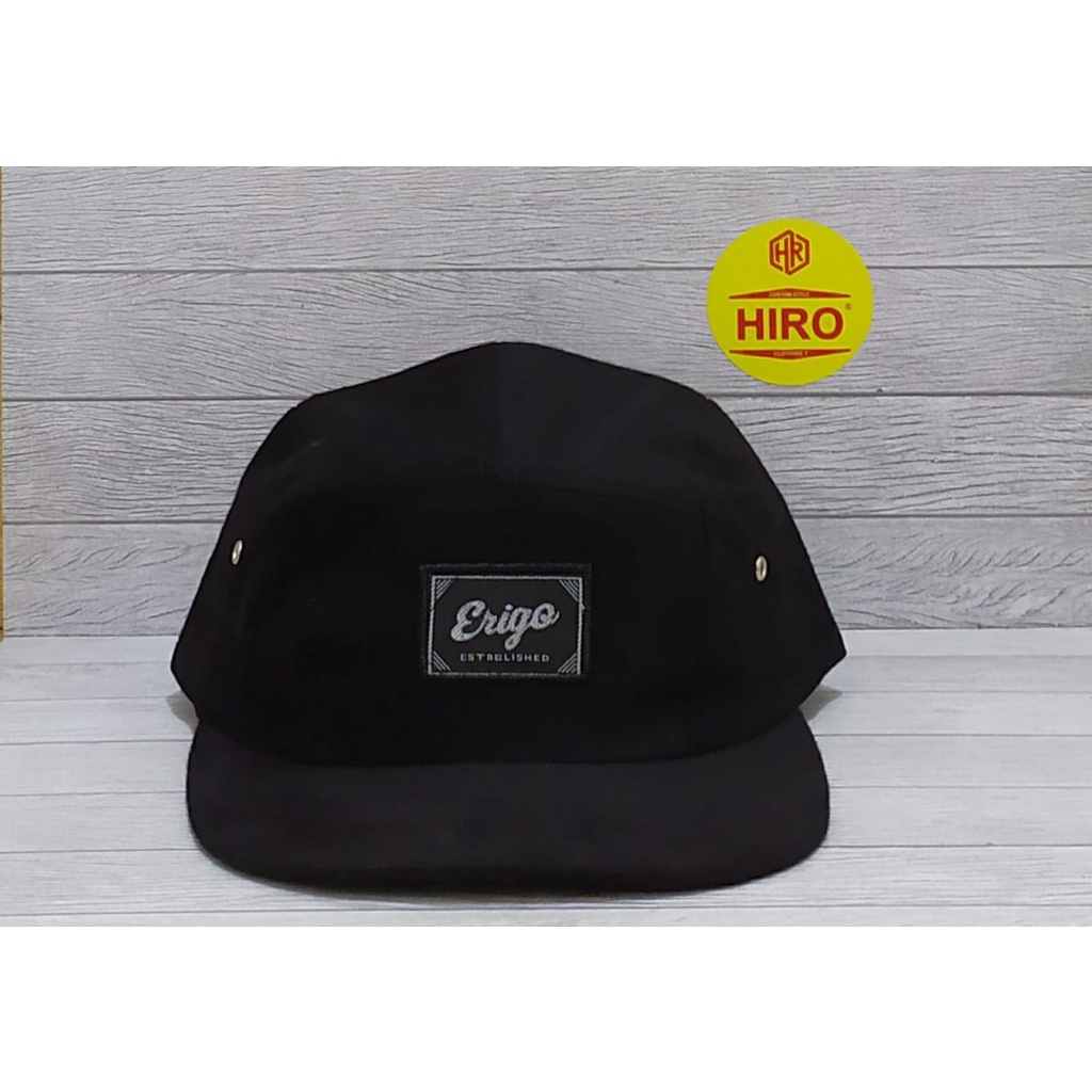 [COD]Topi Snapback Bordir Hiro Lima Panel/Topi Hip-Hop/Topi Distro Keren