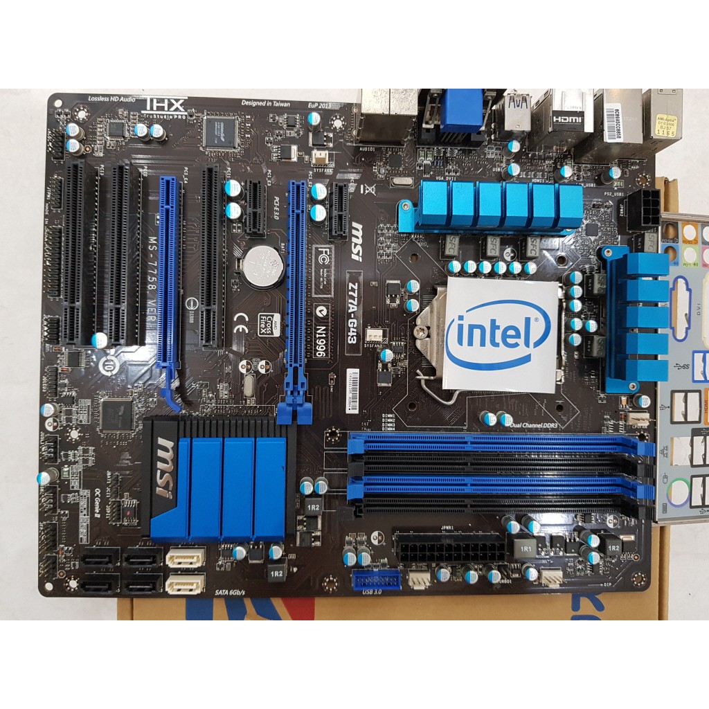 Motherboard Z77 MSI LGA 1155 Mainboard Mobo