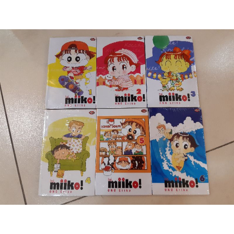 Paket Komik Hai Miiko 1-6 (EDISI BOOKPAPER)