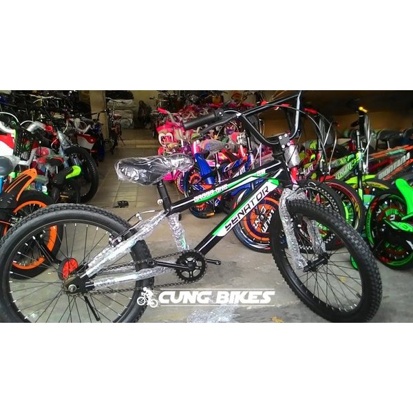  Sepeda  BMX  20 Senator  Cross  One Shopee Indonesia