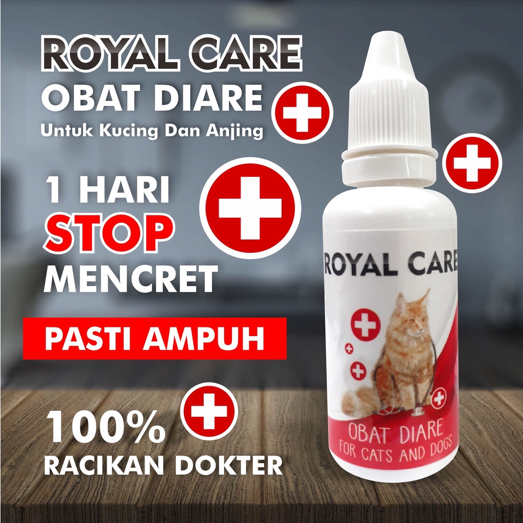 ROYAL CARE OBAT DIARE KUCING DAN ANJING BANTU MENYEMBUHKAN DIARE 30 ML