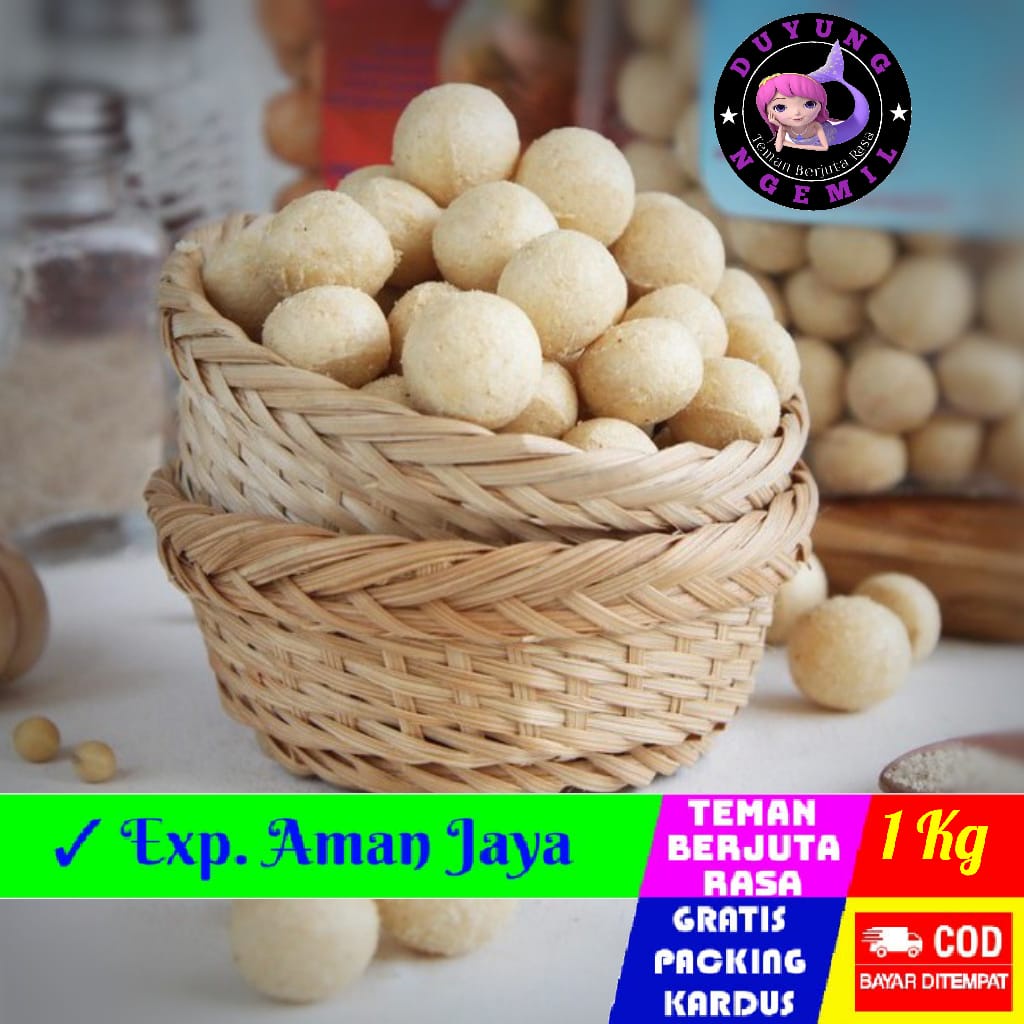 [1Kg] Tahu Bulat Kering Original / Toping Baso Aci, Cuanki Dan Makanan Lainnya | Duyung Ngemil -  sn