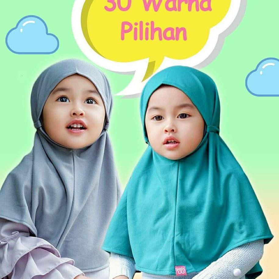 Hot Sales Jilbab Hijab Kerudung Anak Aisha Series Syiria Instan Jilbab Hijab Kerudung Bayi ....