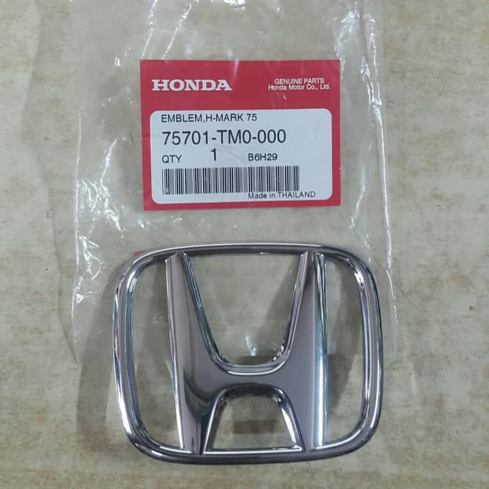 emblem h bagasi belakang mobil honda city GM