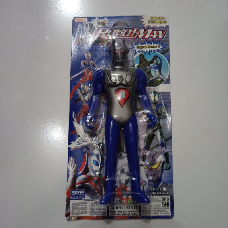Mainan Robot Ultraman Biru