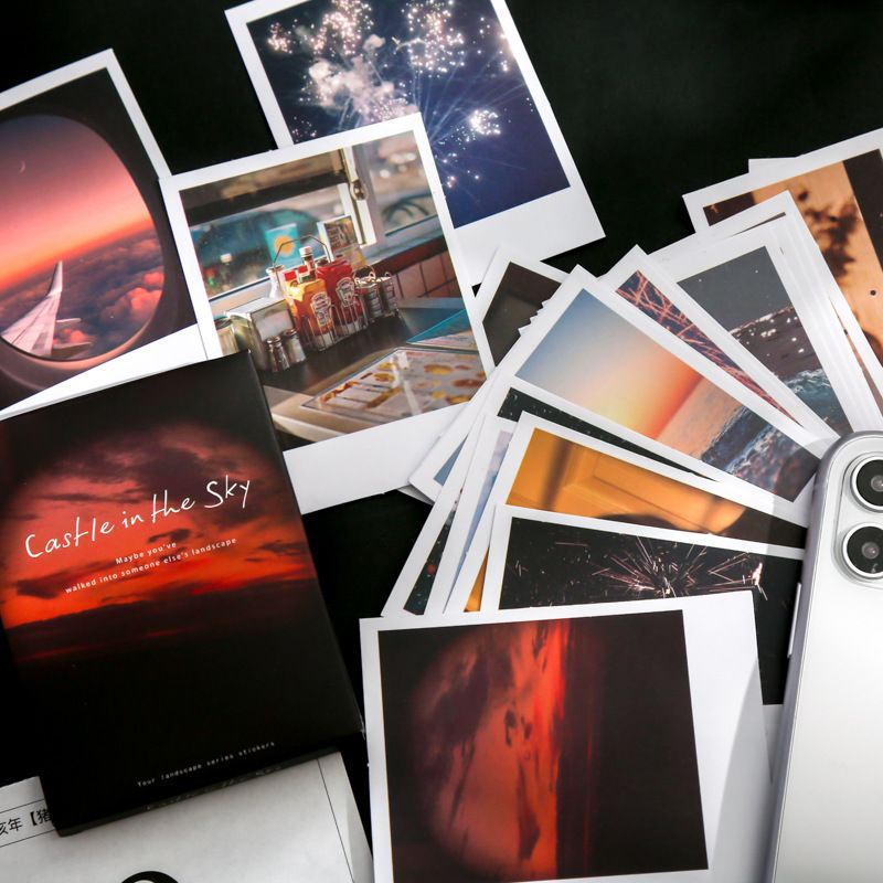 

5 Pcs Polaroid Stickers Untuk Journaling Bujo