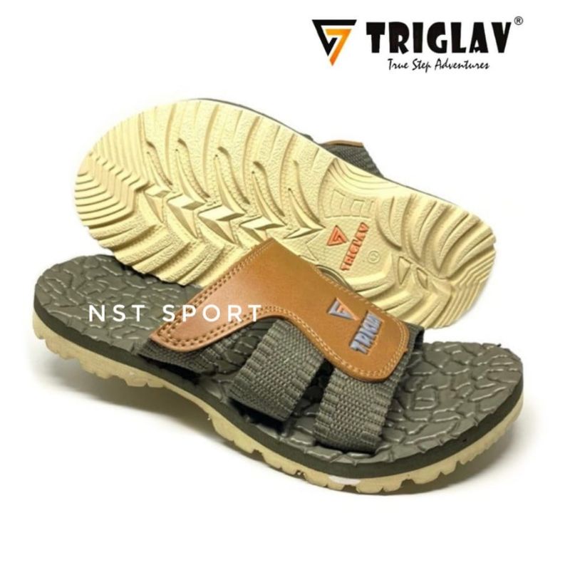 Sandal Triglav Original - Sandal Slop Pria - Sandal Triglav Model Sphinx - Sandal Slide pria - Sendal Triglav - Sandal gunung Triglav