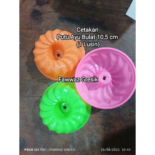 Jual 12 Pcs Cetakan Putu Ayu Bulat 105cm Cetakkan Putu Ayu Bulat 105 Cm 1 Lusin Shopee 8564