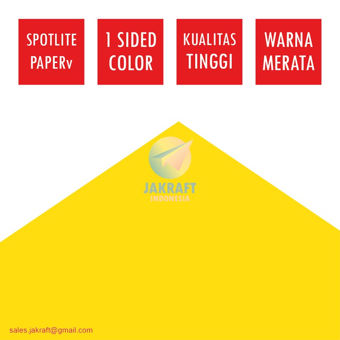 

Kertas Karton Asturo Warna Kuning (60 x 40 cm) Scotlite