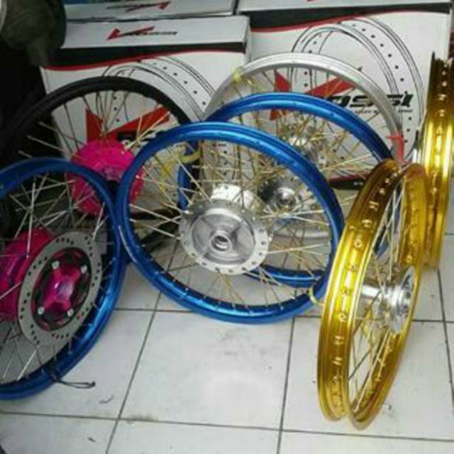 Velg Vrossi Jari2 Komplit Bebek Matic