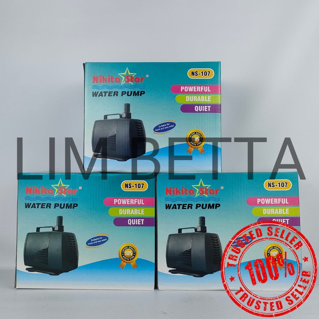 WATER PUMP NIKITA STAR NS 107 / MESIN POMPA AQURIUM