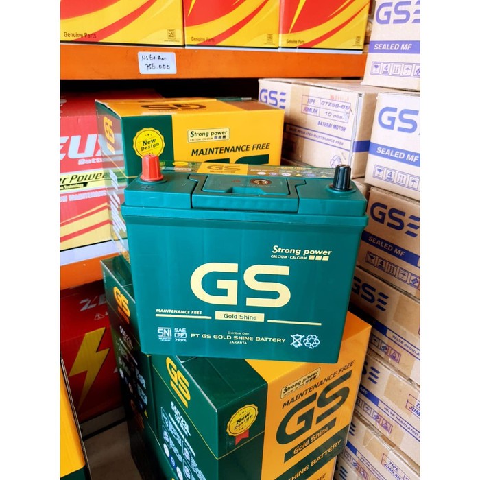 Aki Mobil - 55D23L GS GOLDSHINE Accu Kering