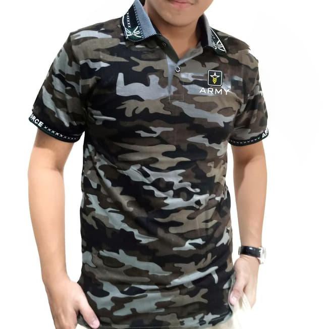 Baju Kaos Polo Kerah Turn Back Crime Tbc Police Interpol Polisi Pria