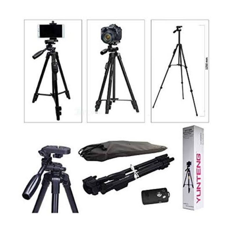 Tripod Yunteng VCT-5208 Bluetooth Original Yunteng VCT 5028 Ori with remote