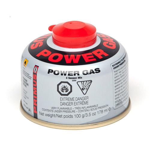 PRIMUS® Power Gas™ Four Season Fuel Canister Tabung Gas Canister Primus Power Gas 100G /3.5 Oz Silve
