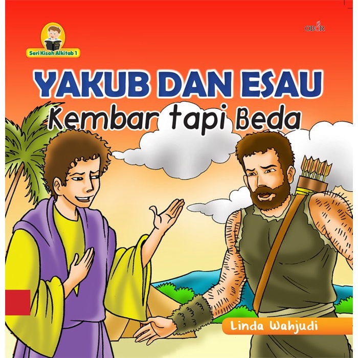 

Huseincollection - Buku Cerita Anak Rohani Buku Mewarnai- Yakub Dan Esau Kembar Tapi Beda