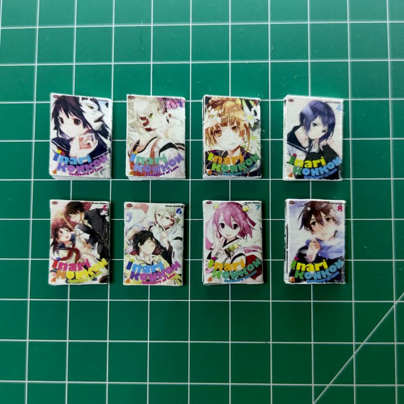 Komik Miniatur/komik diorama  Inari kon kon skala kecil