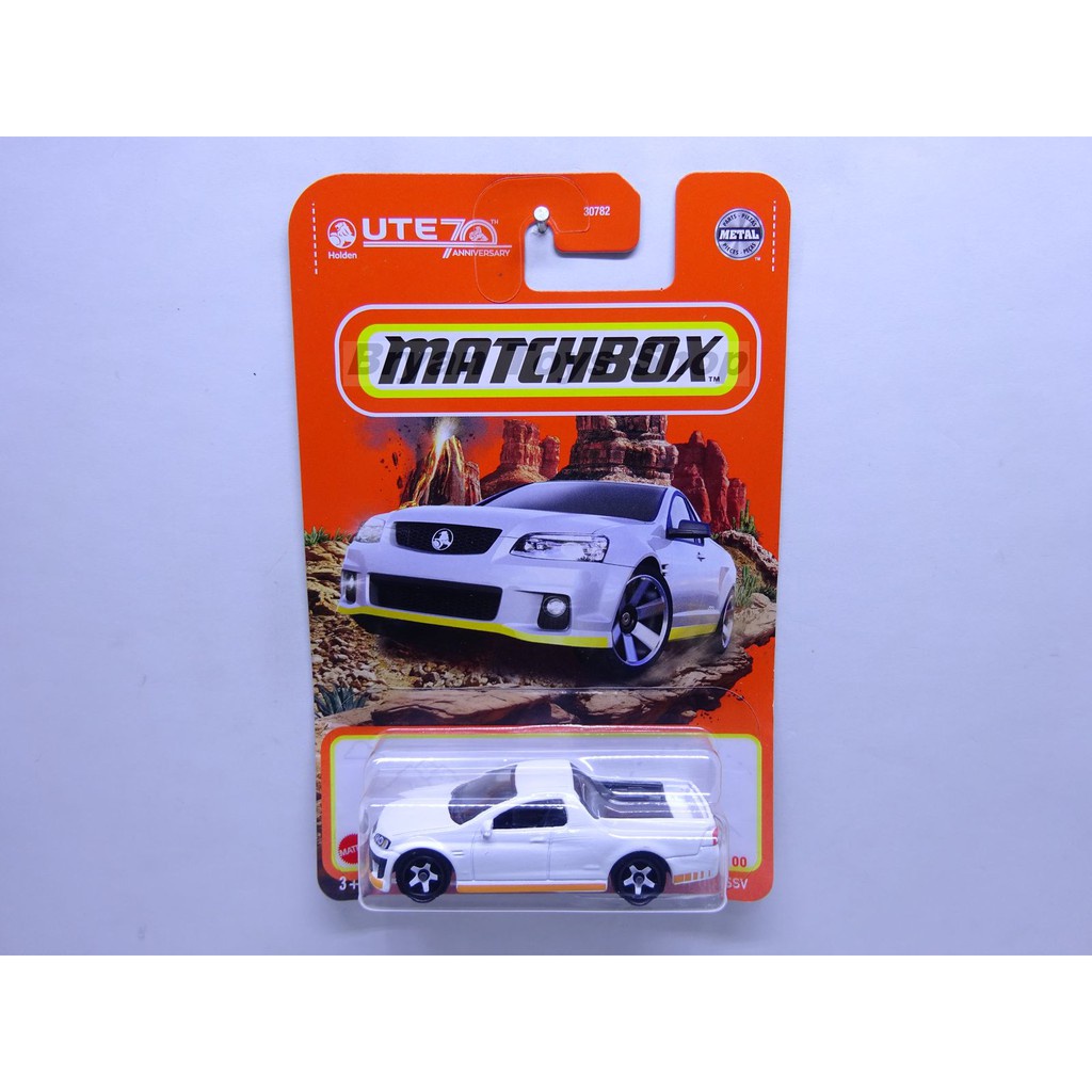 Matchbox 2008 Holden VE UTE SSV Putih