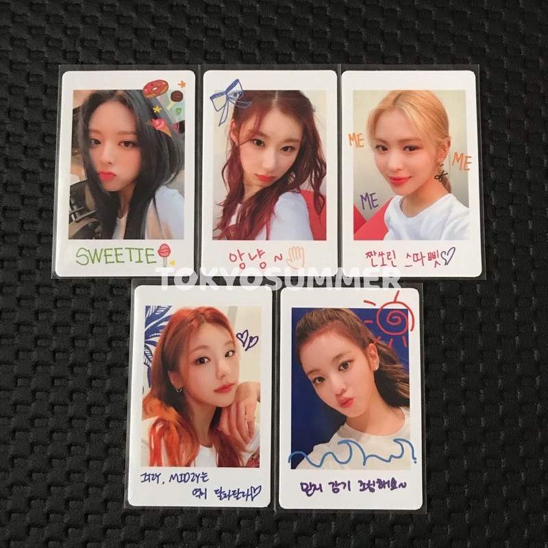 polaroid no bad days nbd agustus august itzy yeji yuna lia ryujin chaeryeong