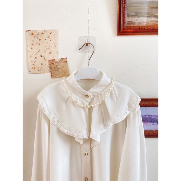 Lenora Blouse | Vintage Blouse | Victorian Blouse | Korean Blouse | Himeka Vintage