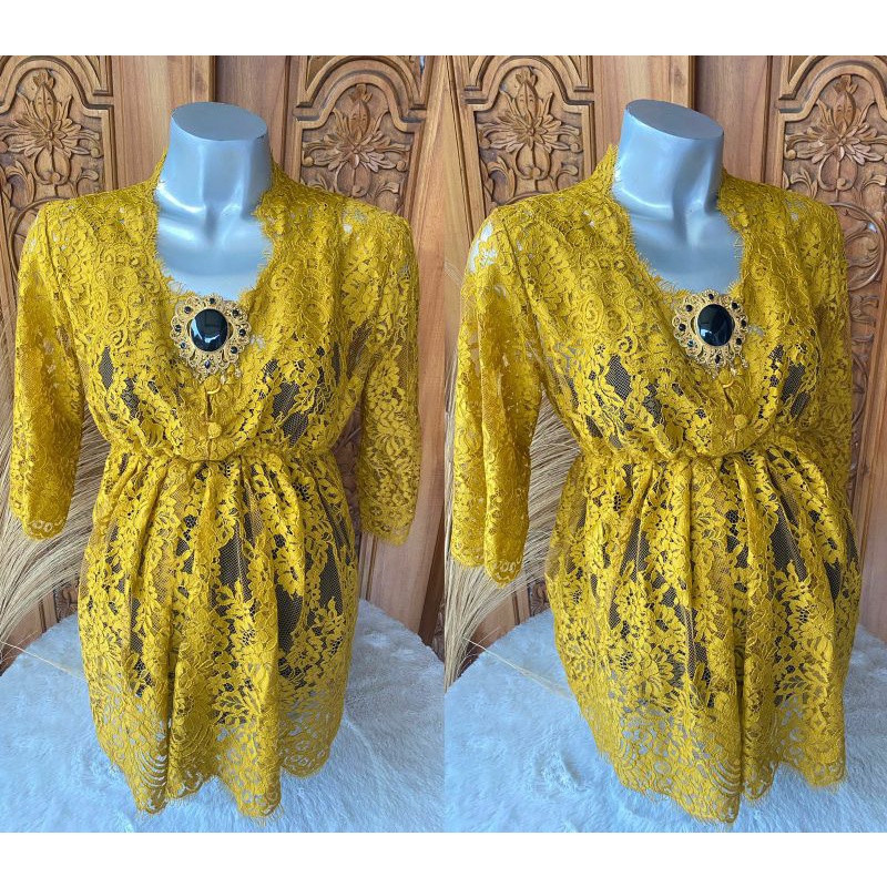 Kebaya Bali By Ani Kebaya Hamil Leher Segilima