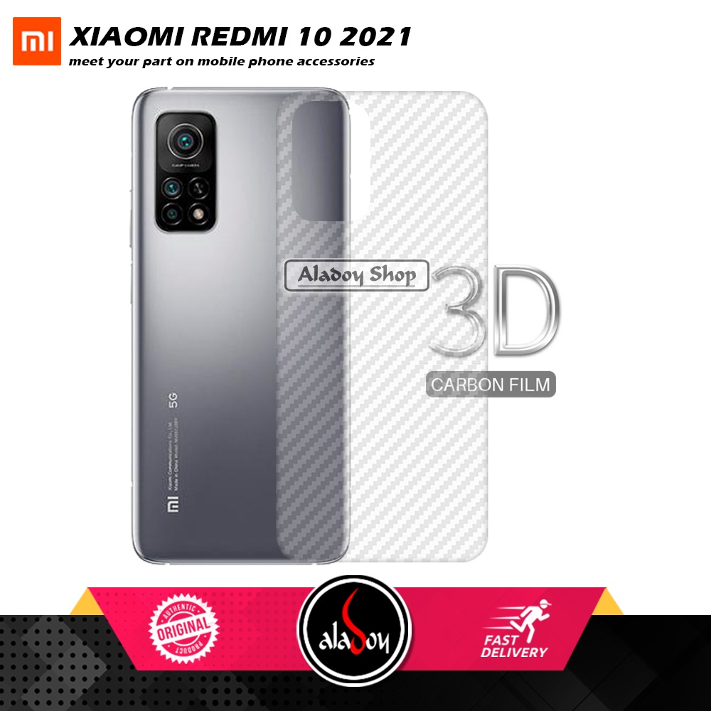 Tempered Glass Layar Xiaomi Mi 10T Free Tempered Glass Camera dan Skin Carbon