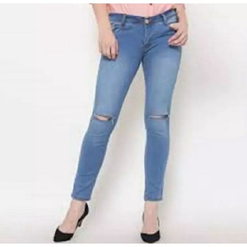 Rk,CELANA JEANS RIPPET, CELANA JEANS SOBEK SILET WANITA,CELANA JEANS WANITA