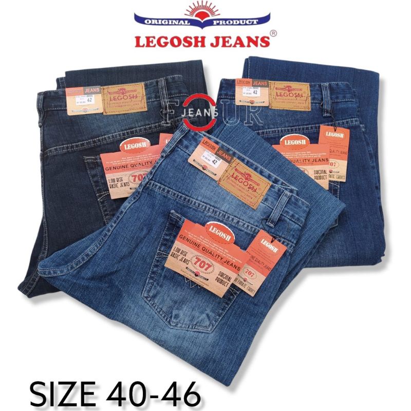 LEGOSH original BIG SIZE JUMBO / celana jeans branded / celana jeans pria panjang / celana jeans JUM