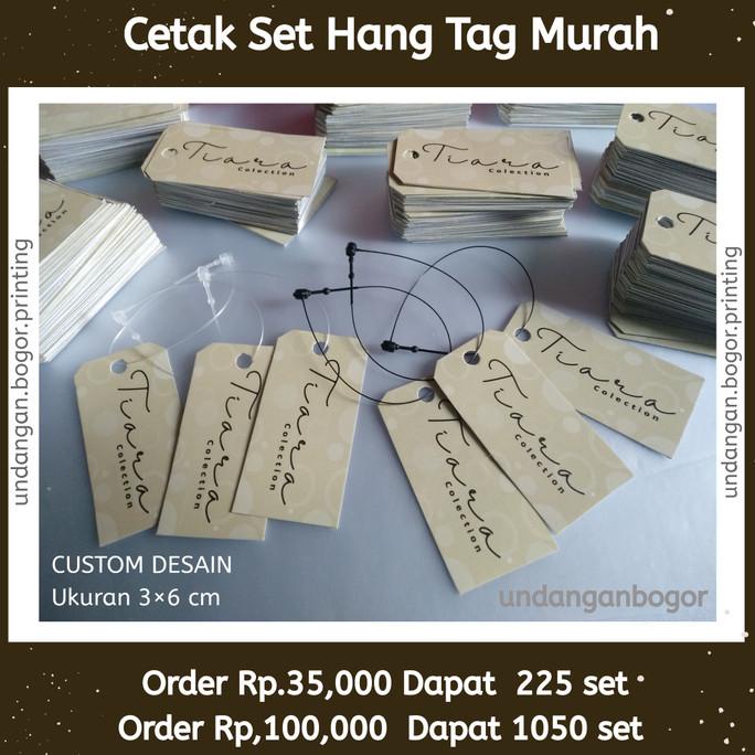 

CETAK HANGTAG LEBEL BAJU MURAH BOGOR
