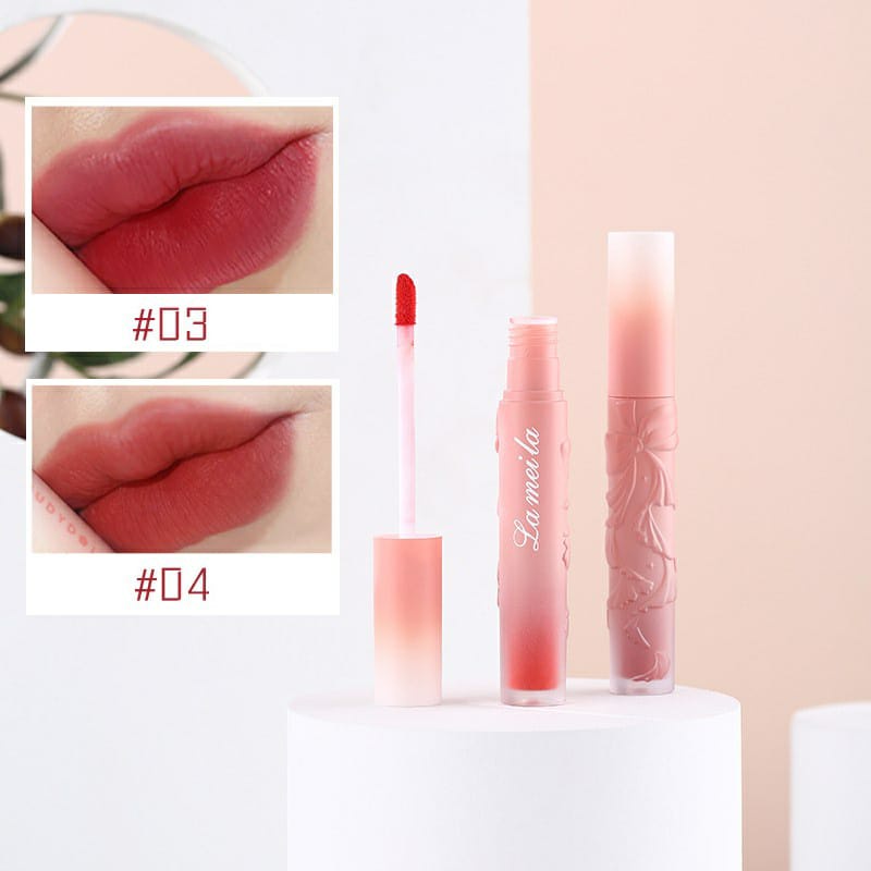 LAMEILA 1044 LIP GLAZE LIPSTICK CAIR LIPTIN WATERPROOF