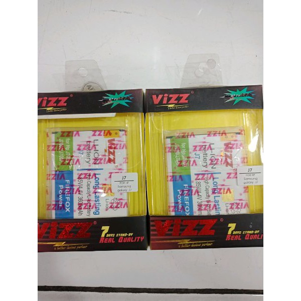 Battery Baterai Double Power Vizz J7 Ori