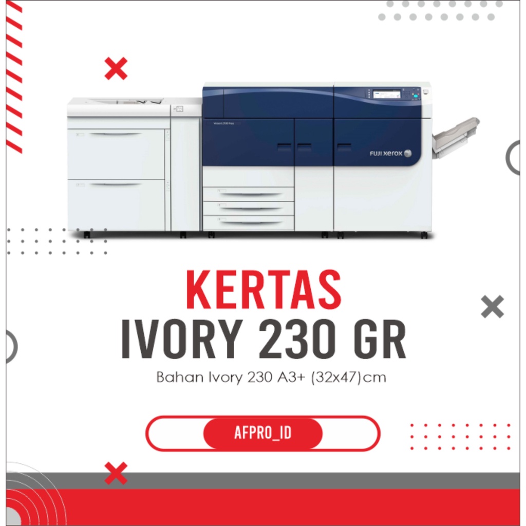

CETAK KERTAS IVORY 230 GRM