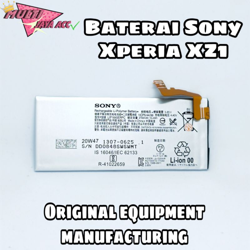 Baterai Sony Xperia XZ1/LIP1645ERPC Original Battery