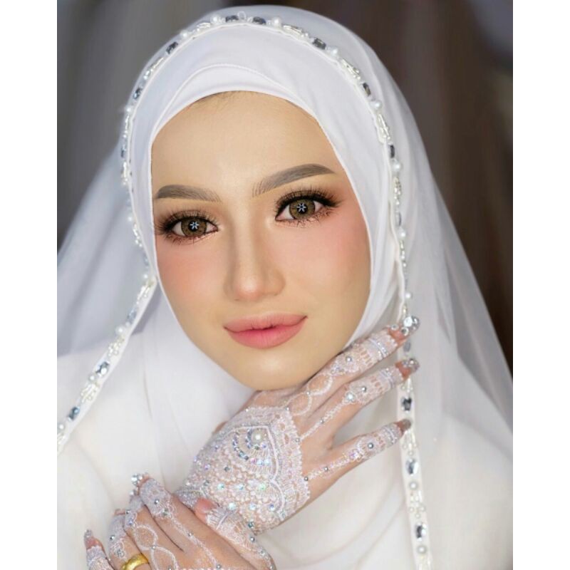 Softlens Pear NORMAL dan -0.50 s/d -7.50 Botol Grey Brown wedding soflen dreamcolor1 14.5