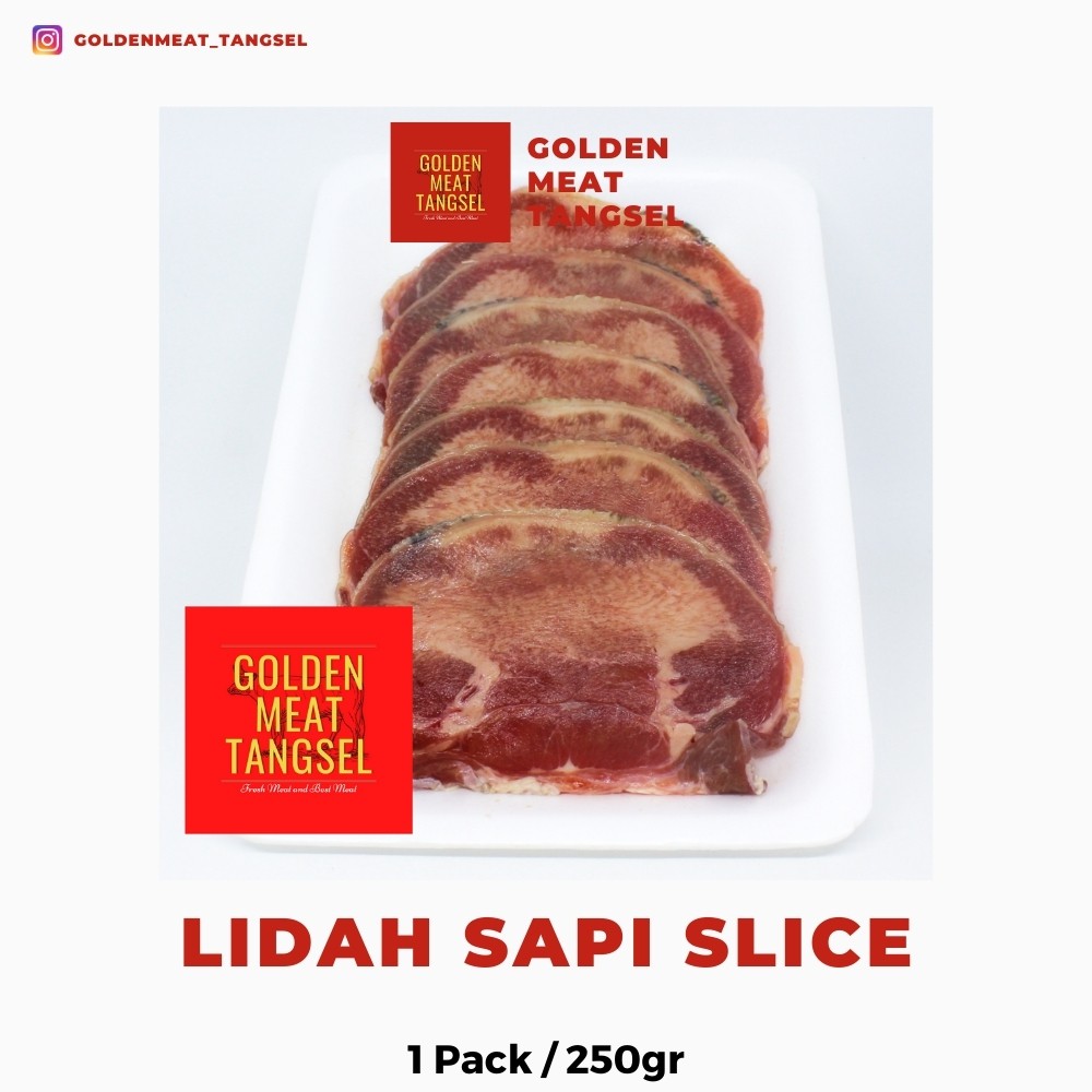 

Lidah Sapi Slice - Slice Lidah Sapi - Lidah Sapi Lokal - Daging sapi Berkualitas & Fresh - Tangsel