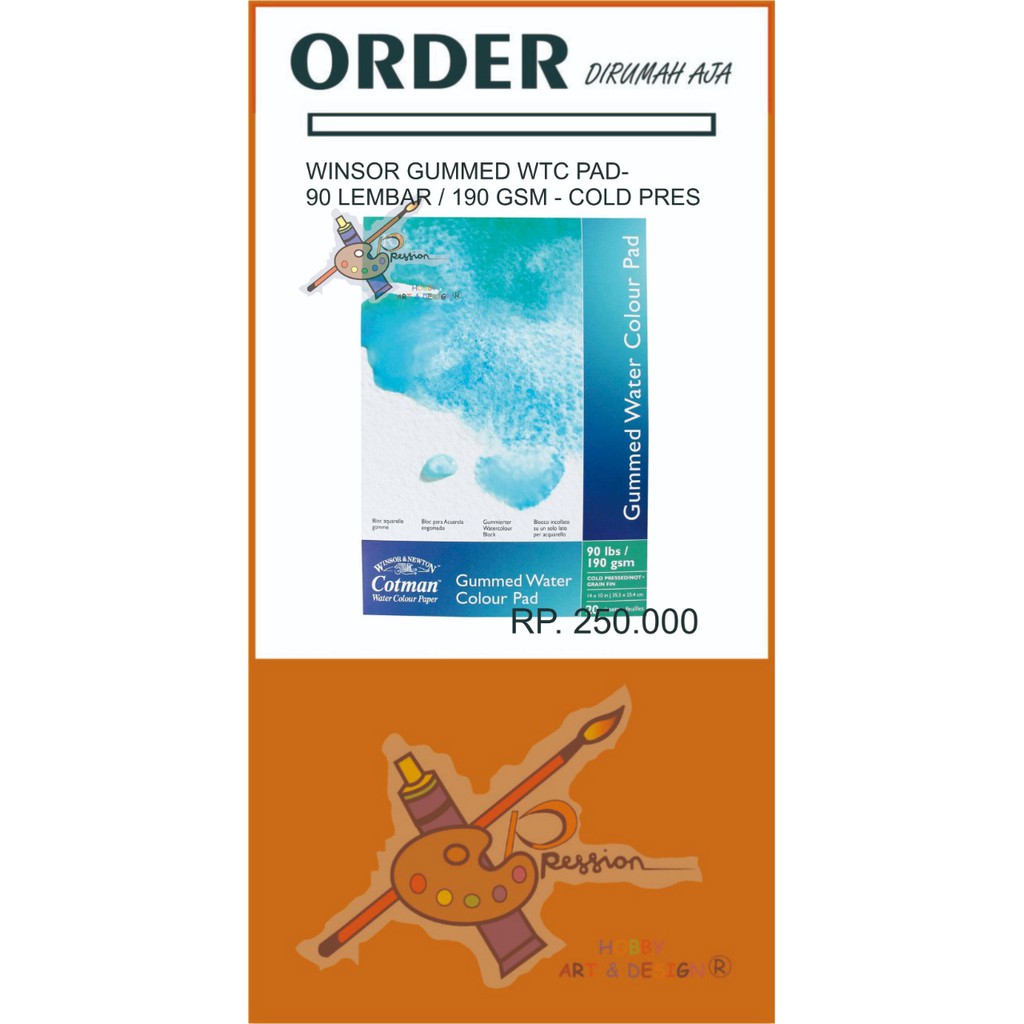 

BUKU GUMMED WATERCOLOR PAD